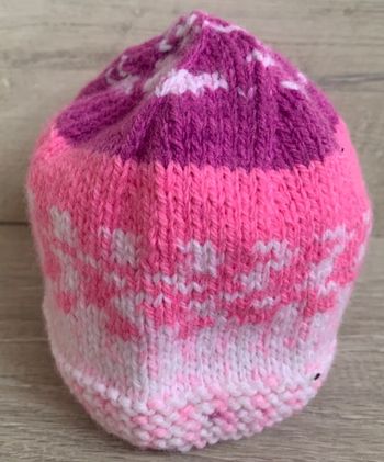 Bonnet au tricot 0-3 mois