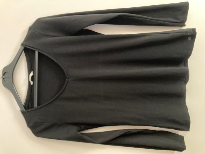 Tee-shirt noir Camaïeu