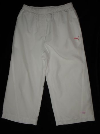PANTACOURT BLANC FILLE "PUMA" - 14 ANS - n°03