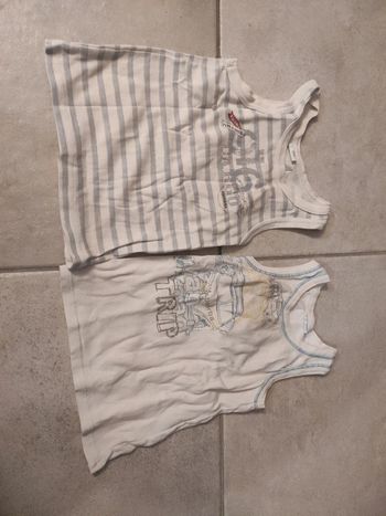 Maillots de corps débardeurs absorba 4 ans