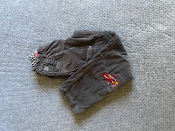 Pantalon Cars baggy gris enfant, taille 10