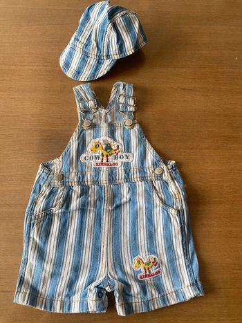 Salopette et casquette