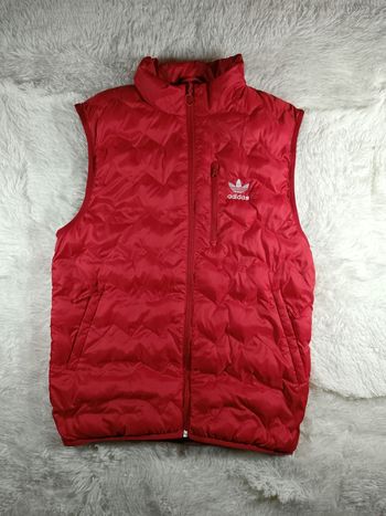 Doudoune/ veste sans manche homme adidas rouge