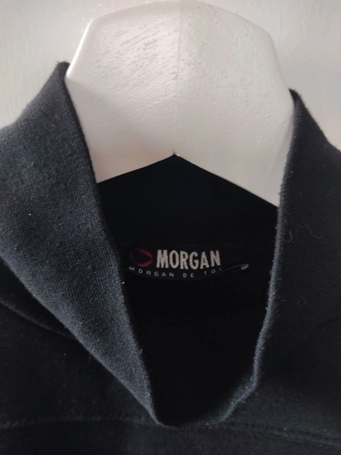 Débardeur noir femme Morgan S 36 style japonais TBE - photo numéro 6