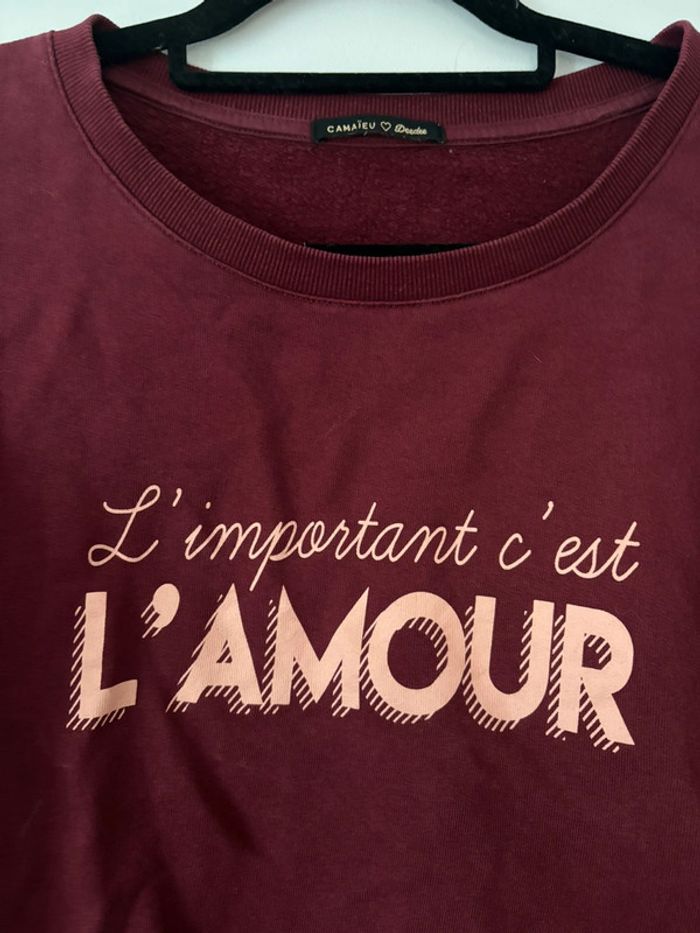 Sweat Camaïeu T.L - photo numéro 2
