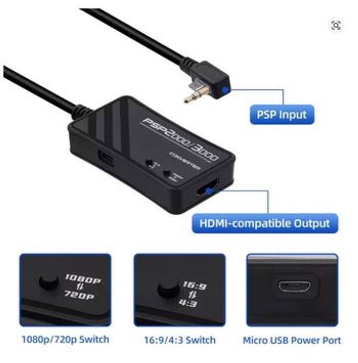 Pack Psp+ Adaptateur Audio Video + Chargeur - Neuf - photo numéro 7