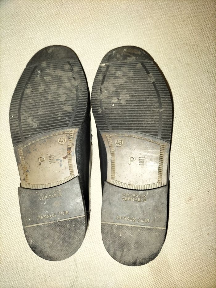 Mocassins en cuir véritable - photo numéro 5