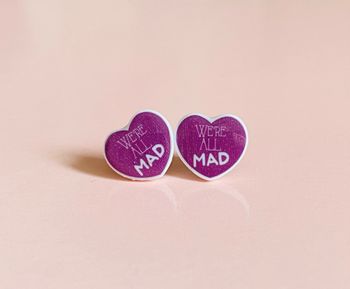 Boucles d’oreilles Fait Main Halloween Cheshire