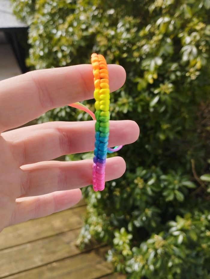 Bracelet réglable multicolore