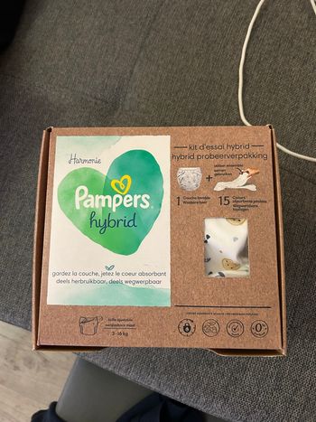 Couche lavable hybrid Pampers 
