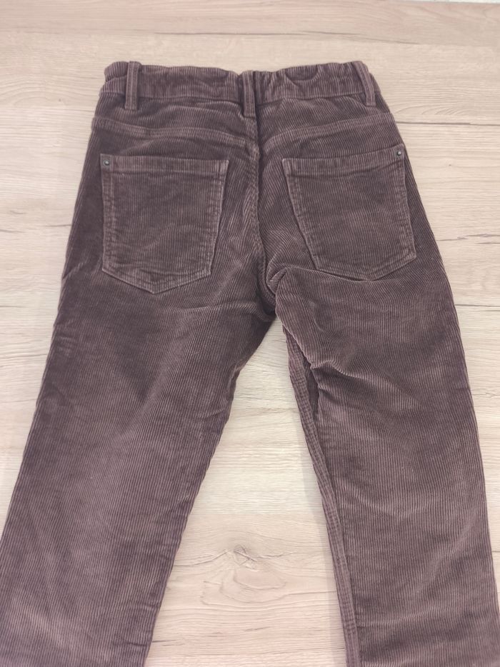 Pantalon droit velours 10 ans - photo numéro 4