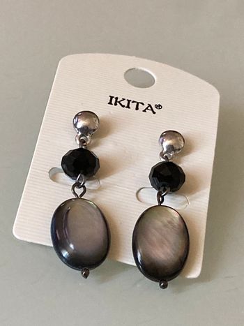 boucles oreilles nacrées