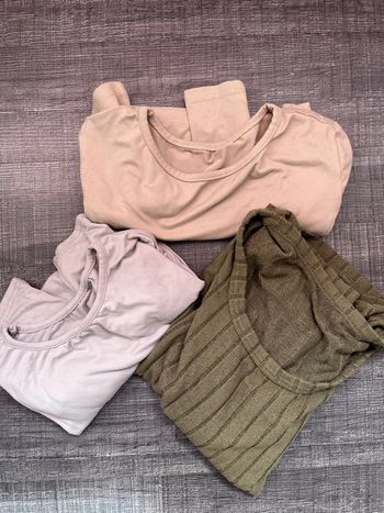 Lot teeshirt manches longues