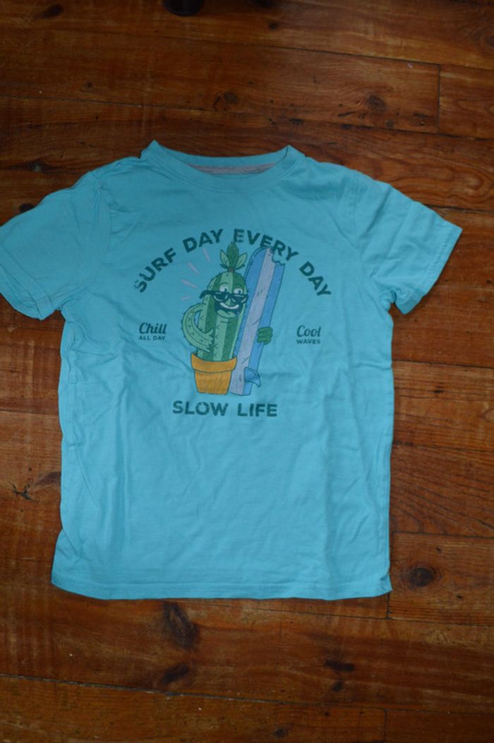 Tee shirt manches courtes Kiabi 10 ans