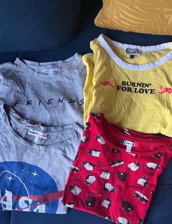 lot t-shirt Jennyfer