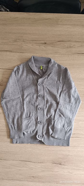 Gilet gris
