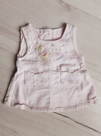 Vêtement bébé fille robe rose Winnie l’ourson Disney store 3 mois