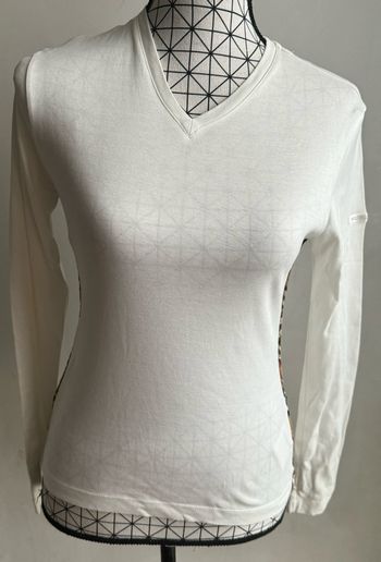 T-shirt burberry blanc taille S