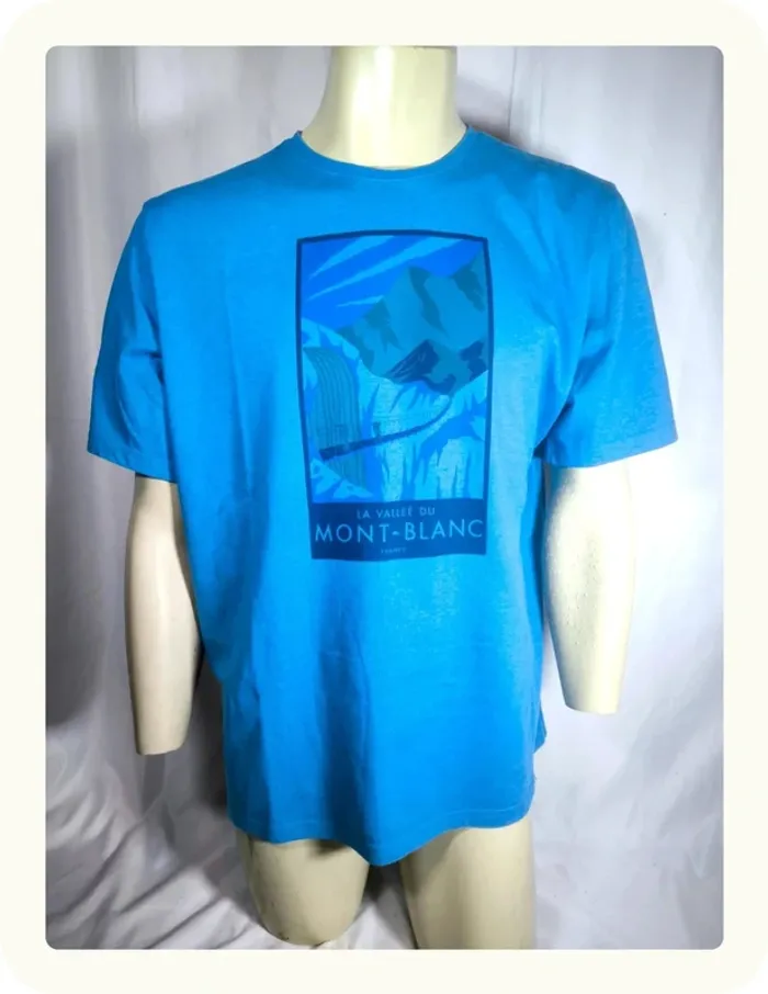 Tee shirt decathlon quechua Mont blanc Taille XXL 44