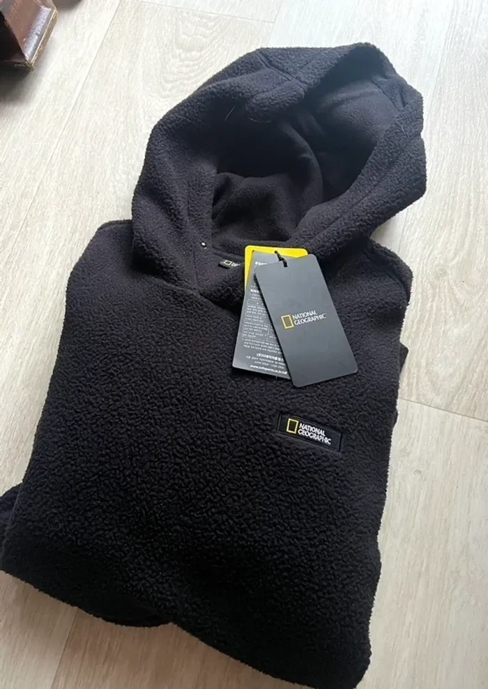 Veste polaire à capuche National Geographic Korea taille L neuve avec étiquette et sac - photo numéro 2