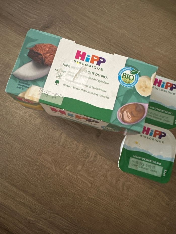 Hipp délice végétal bananes cacao - photo numéro 2