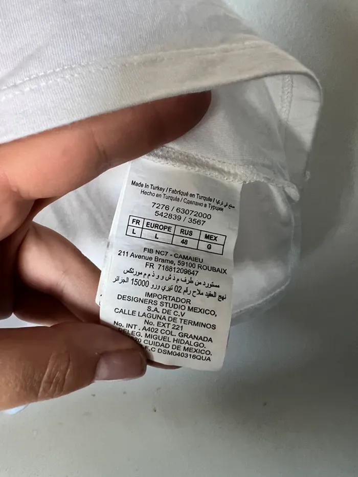 T-shirt blanc - photo numéro 4