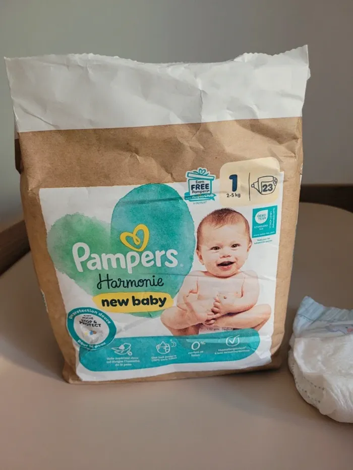 Paquet de couche pampers