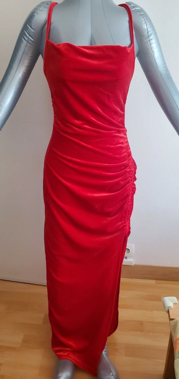 Robe rouge longue TM 38 shein neuve - photo numéro 4