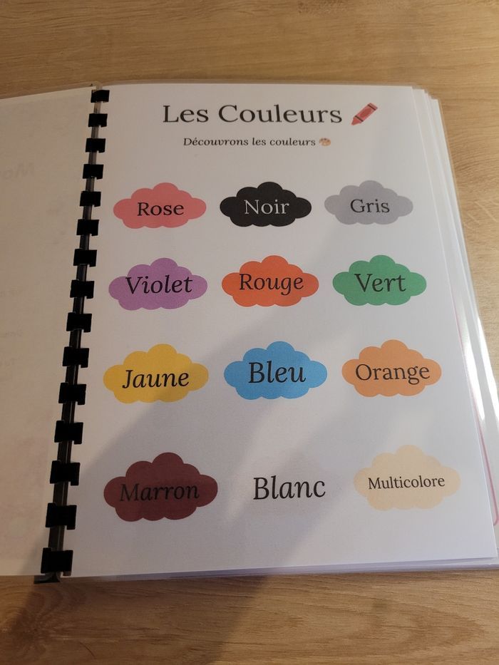 Livres d'activités 18 mois les couleurs ✨️ - photo numéro 4