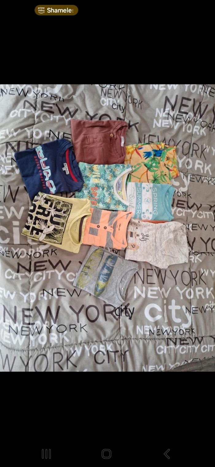 Lot tee-shirts/chemise