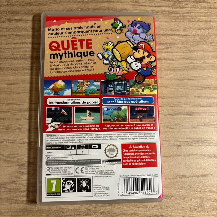 Paper Mario la Porte millénaire switch - photo numéro 3