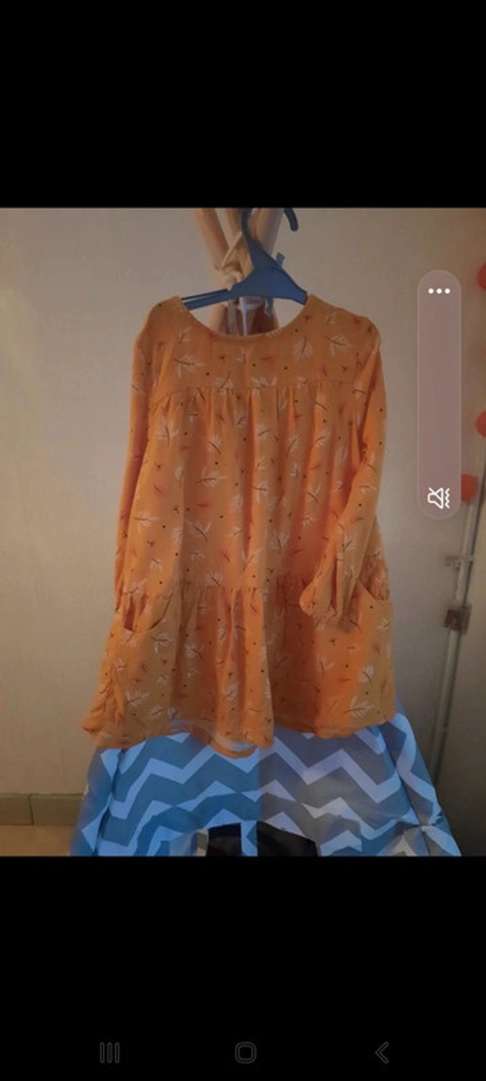 Robe manche longues vertbaudet 3 ans