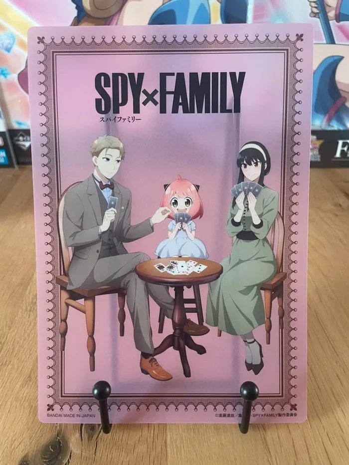 Spy × Family – Poster A5 Anya Loid Yor Clear Visual Poster - photo numéro 3