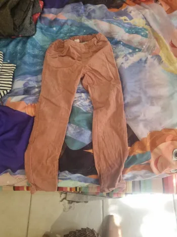 Pantalon velour