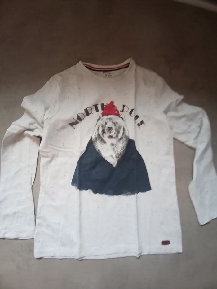 Tee-shirt manches longues epop 12 ans garçon