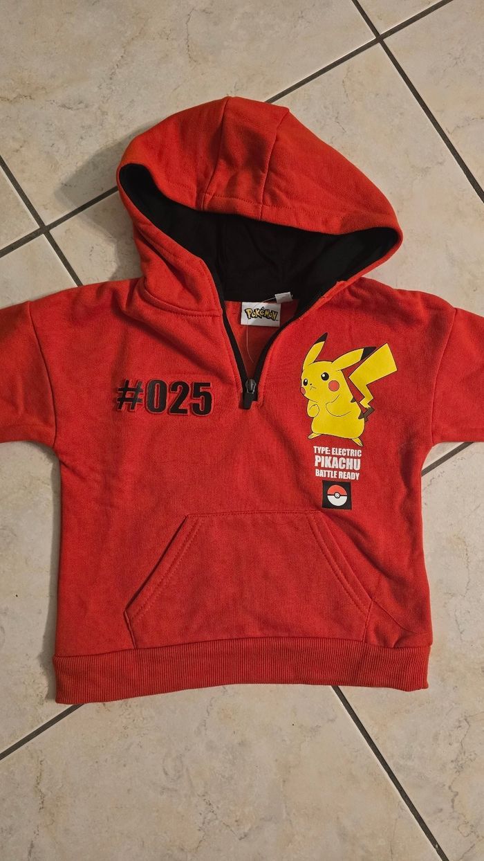 (Neuf non porté) sweat molleton et molletonné 4ans Garçon