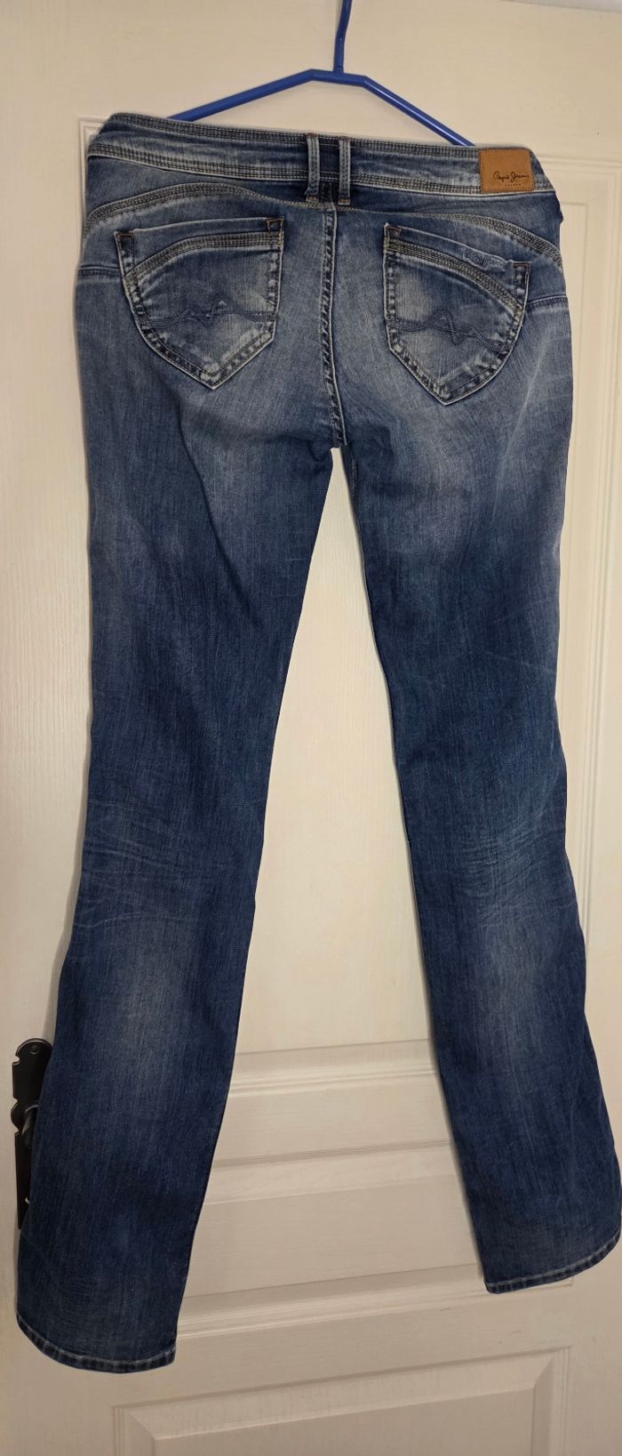 Jean Pepe Jeans London “Ruby” 💙 T.29 (≈38/40 FR) – coupe bootcut flatteuse – excellent état - photo numéro 10
