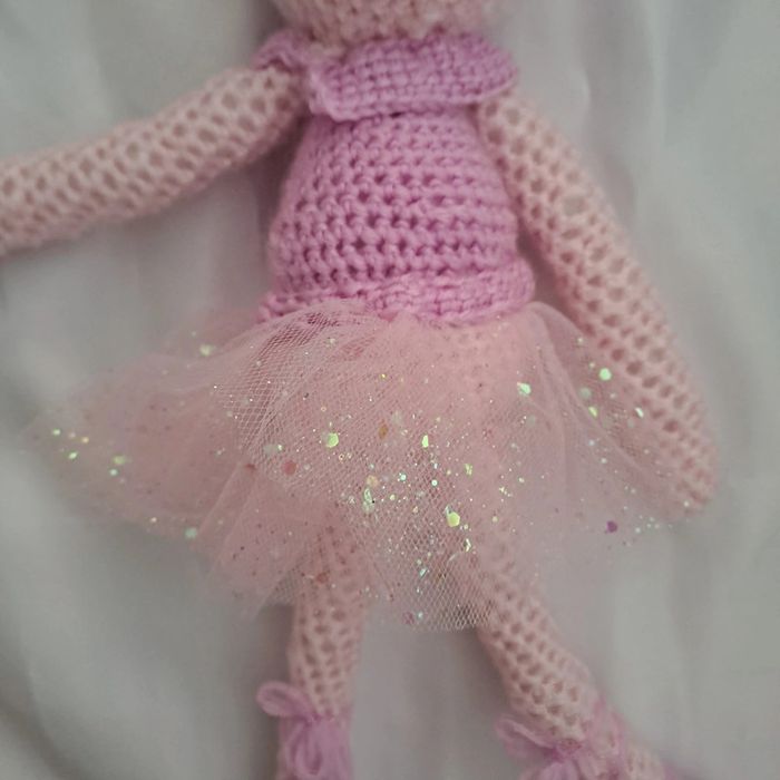 Lapine ballerine au crochet - photo numéro 4
