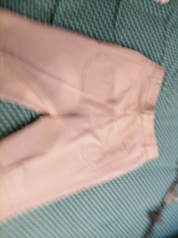Pantalon coton beige - photo numéro 5