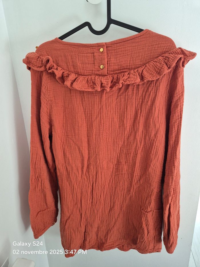 You and milk Blouse allaitement  bohémilk terracota S you&milk allaiter maternité - photo numéro 7