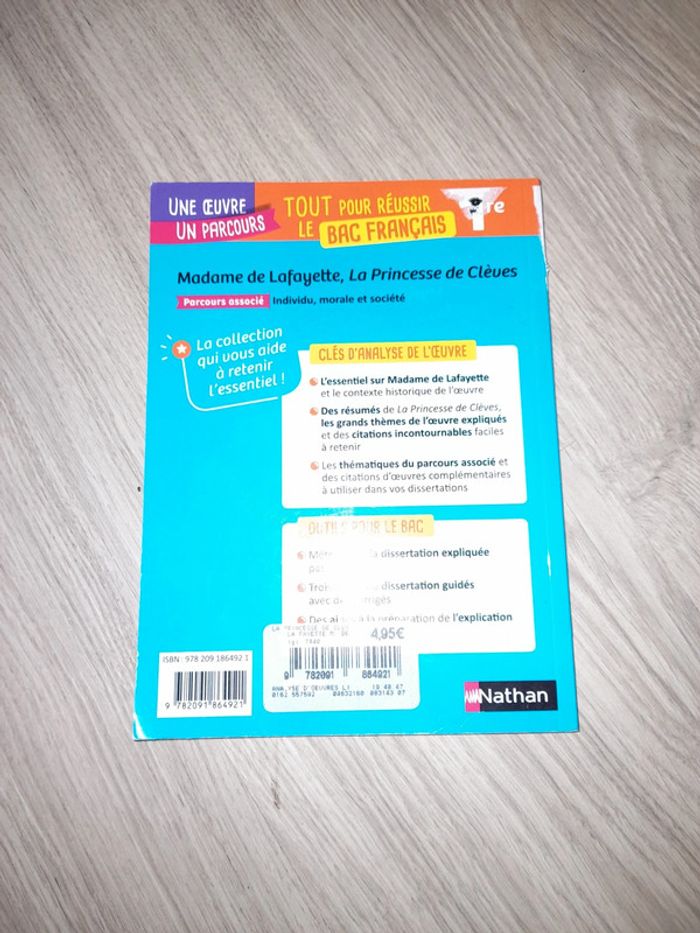 La princesse de Clèves bac français - photo numéro 2