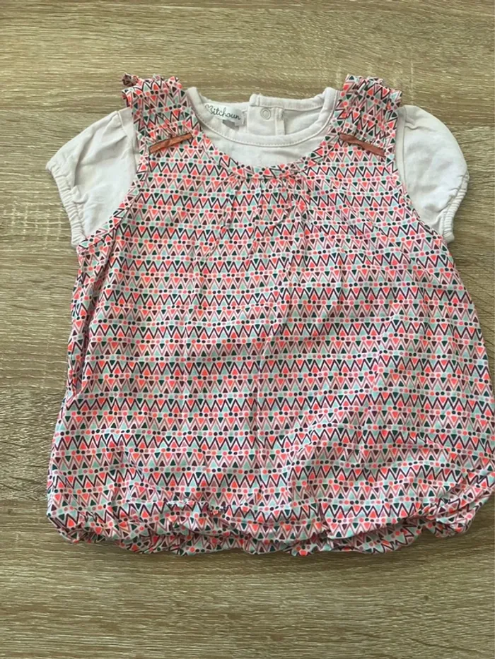 Lot de 3 robes d’été, taille 1 an - photo numéro 4