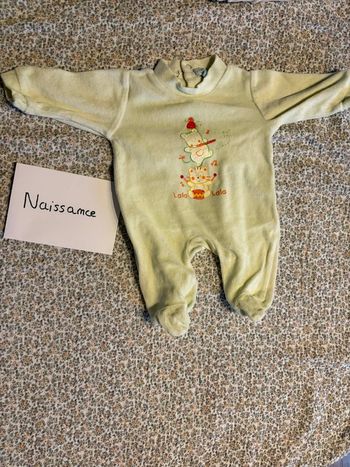 Lot pyjama naissance 