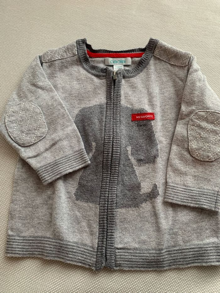 Gilet Zipé bébé garçon Obaïbi