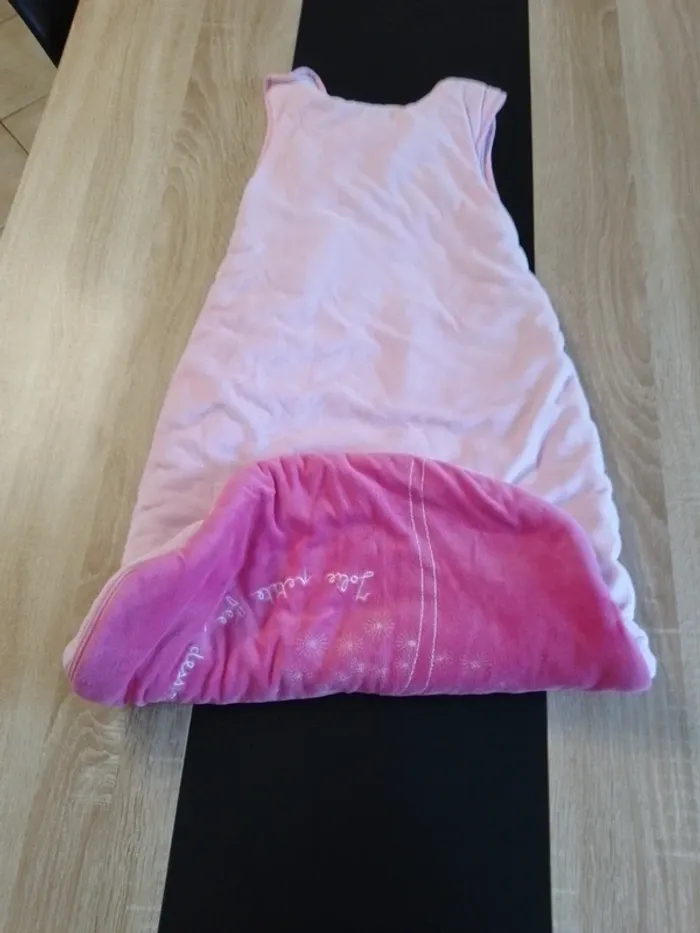 Gigoteuse chaude mots d'enfants adaptable de 80 à 100cm environ - photo numéro 6