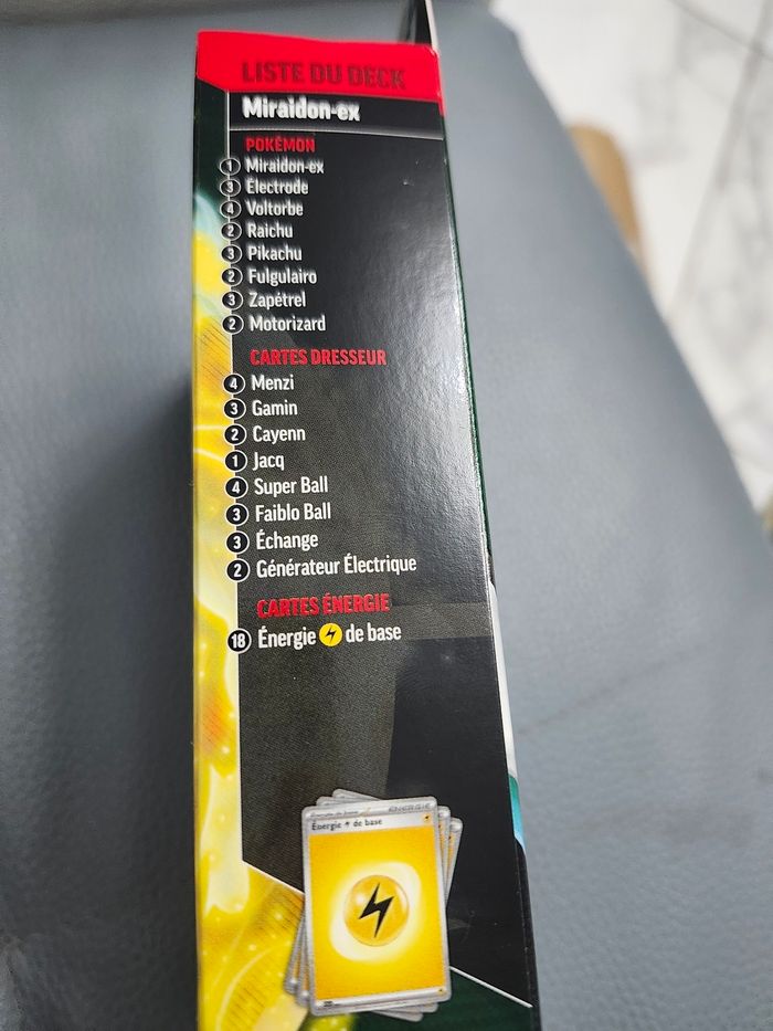 Pokemon deck Miraidon - neuf. - photo numéro 3