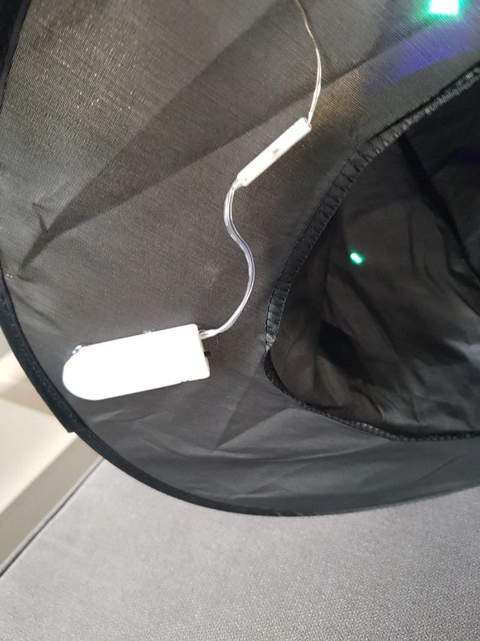 Chapeau de sorcière lumineux Halloween - photo numéro 2