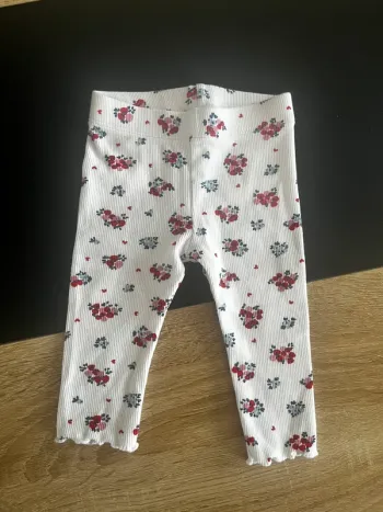 Legging fleuri 6 mois