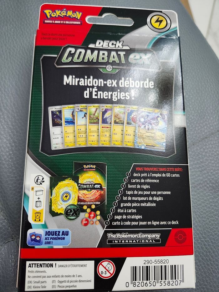 Pokemon deck Miraidon - neuf. - photo numéro 2