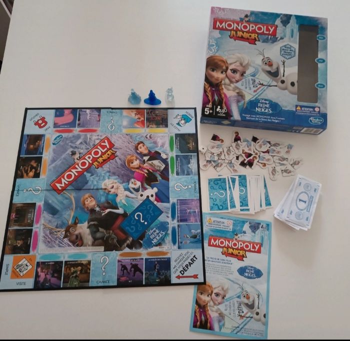 Monopoly junior reine des neiges